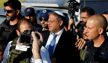 Israel’s Ben-Gvir rebukes police over ‘collective punishment’ of settlers