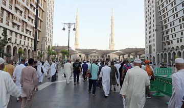Number of pilgrims arriving in Madinah passes 140,000