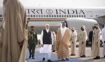 India’s Modi lands in Abu Dhabi as official visit to UAE starts