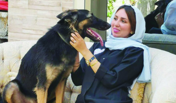 Mayaser Bundagji is promoting a culture of animal adoption in Jeddah. (Supplied)