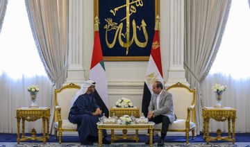 Egypt’s El-Sisi holds bilateral talks with UAE president, Bahraini king