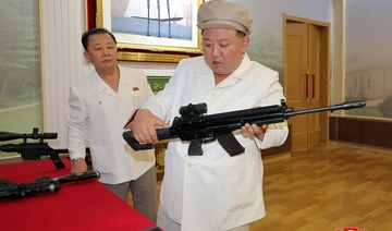 Kim Jong Un tells North Korea arms factories to boost capacity