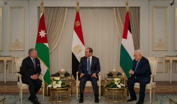 Egypt’s president and Jordan’s king hold talks ahead of summit with Palestinian leader
