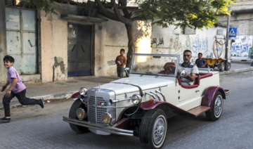 Classic cars back on the road — in Gaza City