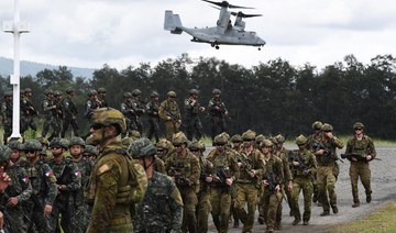 Philippine, Australian troops practice retaking island in South China Sea drill