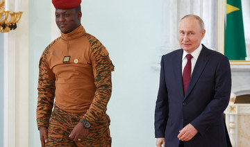 Burkina Faso leader discusses military cooperation with Russian delegation 