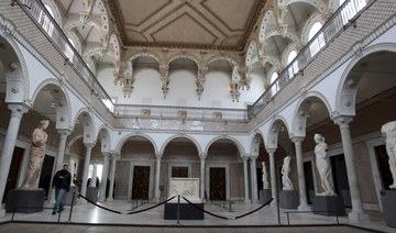 A man walks inside national Bardo museum, in Tunis March 27, 2015. (REUTERS)