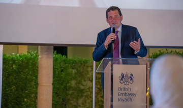 Neil Crompton, British Ambassador to Saudi Arabia. (AN photo by Huda Bashatah)