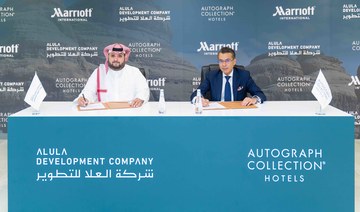 Deal signed to open Marriott’s Autograph Collection hotel in AlUla