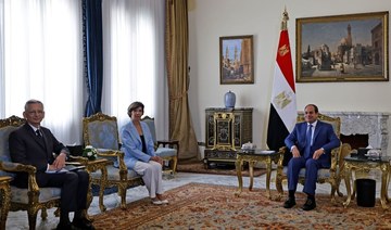 El-Sisi plays up Egypt’s role in promoting regional stability in meeting with French minister