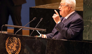 Mideast peace only possible when Palestinians get full rights, Abbas tells UNGA