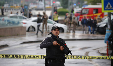 Suicide attack wounds 2 police officers in Ankara near parliament: Interior Minister