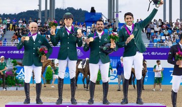 Saudi show jumping team wins Kingdom’s 3rd Asian Games gold