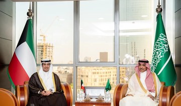 Saudi media minister holds talks with Kuwaiti information minister