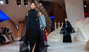 Saudi designer Tima Abid explores darkness, light at Riyadh Fashion Week