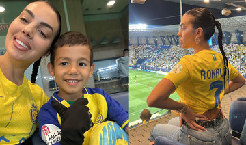 Georgina Rodriguez, kids support Ronaldo