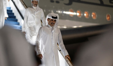Qatar’s emir visits Egypt for talks on ending Gaza violence