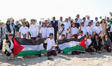 Qatar’s students plant olive trees in solidarity with Palestine 