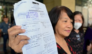 Philippine prosecutor summons former president Duterte over death threat