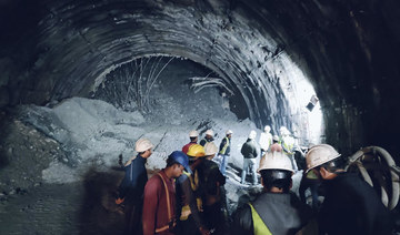 Indian rescuers hope bigger drill will reach 40 trapped in tunnel