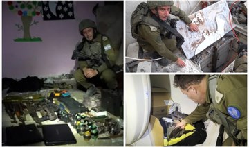 IDF releases footage of weapons it says were found in Gaza’s Al-Shifa Hospital