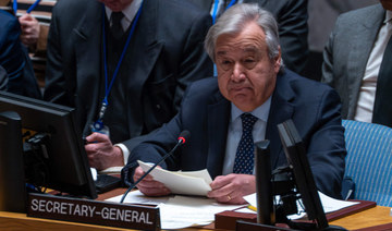 UN chief urges world not to look away and ignore ‘epic humanitarian catastrophe’ in Gaza