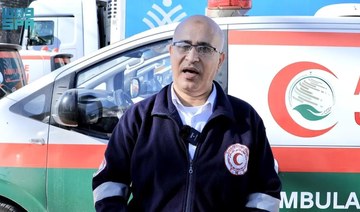 Palestinian Red Crescent official thanks Saudi Arabia for humanitarian aid in Gaza
