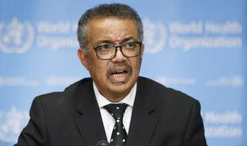 Tedros Adhanom Ghebreyesus, Director General of the World Health Organization (WHO). (AP)
