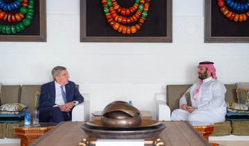 Crown prince, Olympics chief meet in Riyadh