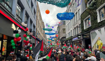 Pro-Palestine protesters urge Christmas shoppers to boycott ‘Israeli-connected’ brands in London