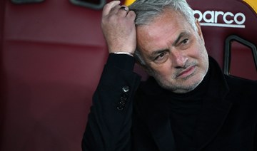 Roma's Portugese coach Jose Mourinho has been sacked as coach of AS Roma. AFP