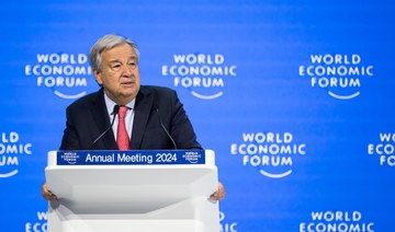Geopolitical rifts preventing world tackling key issues, UN chief tells Davos