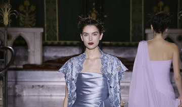 Georges Chakra plays with fabric in latest couture collection  