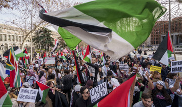 20,000 march in Spanish capital against Gaza ‘genocide’
