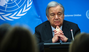 My ‘worst frustration’ is I have no power to end Gaza war, UN chief tells Arab News