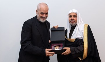 Albania honors MWL chief for promoting global harmony