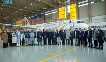 Saudi civil aviation delegation visits Chinese aircraft manufacturing company, economic zone
