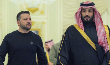 Saudi crown prince meets with Ukraine president in Riyadh
