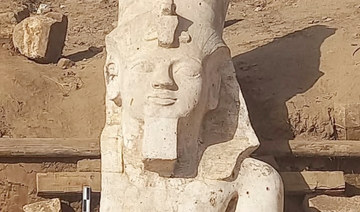 Archaeologists in Egypt unearth section of large Ramses II statue