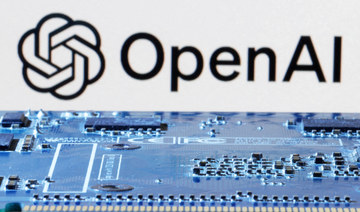 OpenAI logo is seen near computer motherboard in this illustration taken January 8, 2024. (REUTERS)