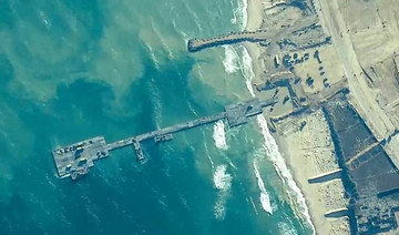 Aid trucks begin moving ashore via Gaza pier, US says