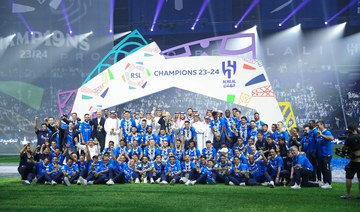 ‘Truly exceptional’: Jorge Jesus hails Al-Hilal players as champions lift Roshn Saudi League trophy in glitzy ceremony