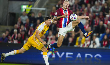 Haaland hits five as Norway thrash Moldova 11-1 in World Cup qualifier