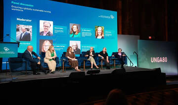 More than 50 speakers took part in the Saudi Commission for Health Specialties’ “Health Without Borders” event. (SPA)