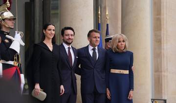 Princess Rajwa Al-Hussein steps out in Saudi design in Paris