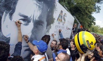 Formula One mourns Senna’s death in Italy