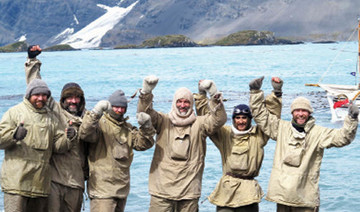 Adventurers re-enact Shackleton’s Antarctic voyage