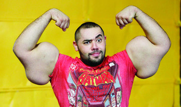 Meet the ‘Egyptian Popeye’: The man with the world’s largest biceps