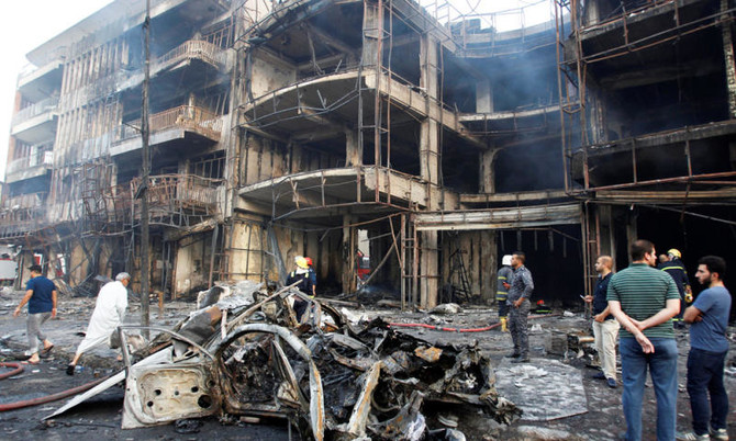 Baghdad Blasts Kill At Least 126 People Including 25 Children Arab News