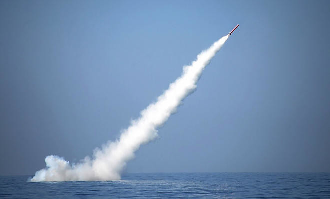 Pakistan test-fires first nuclear-capable submarine cruise missile